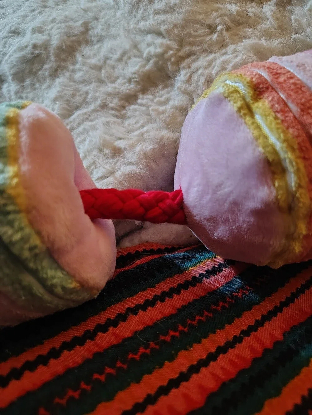 NWT BarkBox Dog Toy Lot of 3- Straw-Betty Cheesecake, Squeak&Fart Candy & Lolly